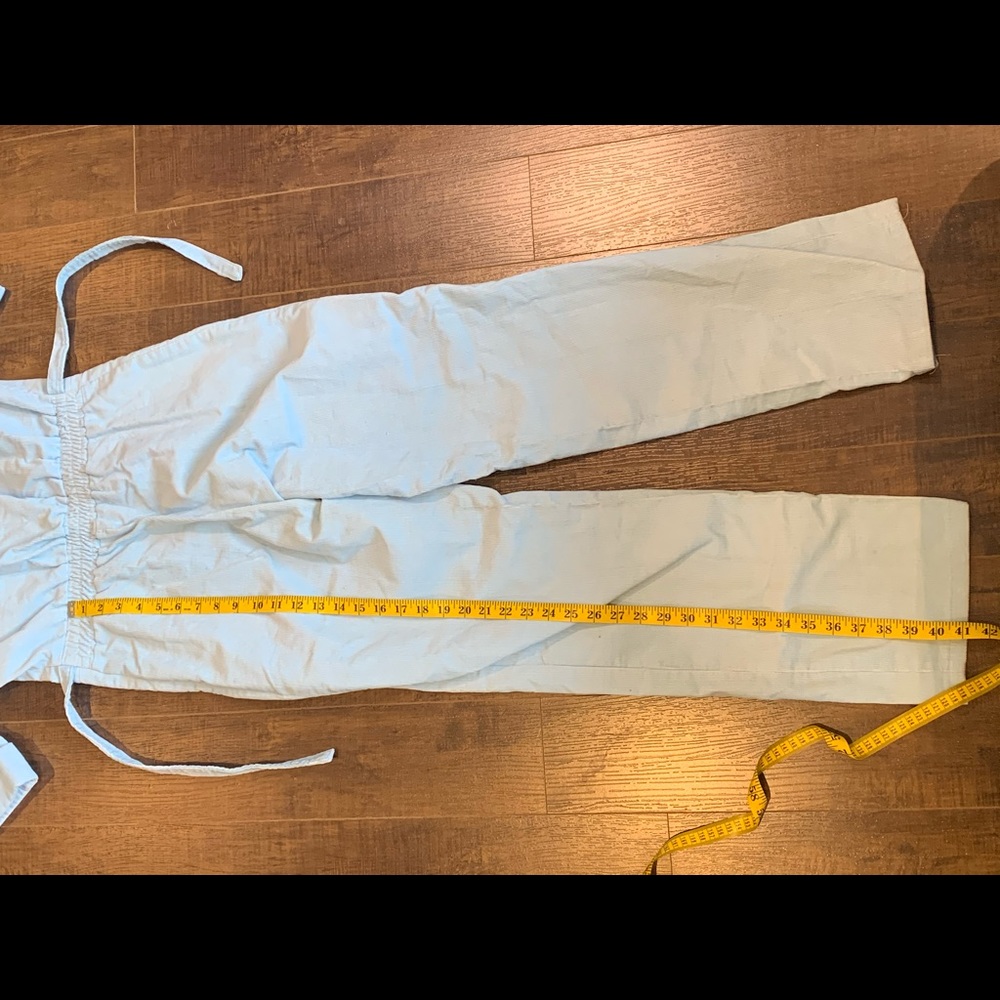 Vintage 1970’s Powder Blue Corduroy Jumpsuit - Picture 13 of 16